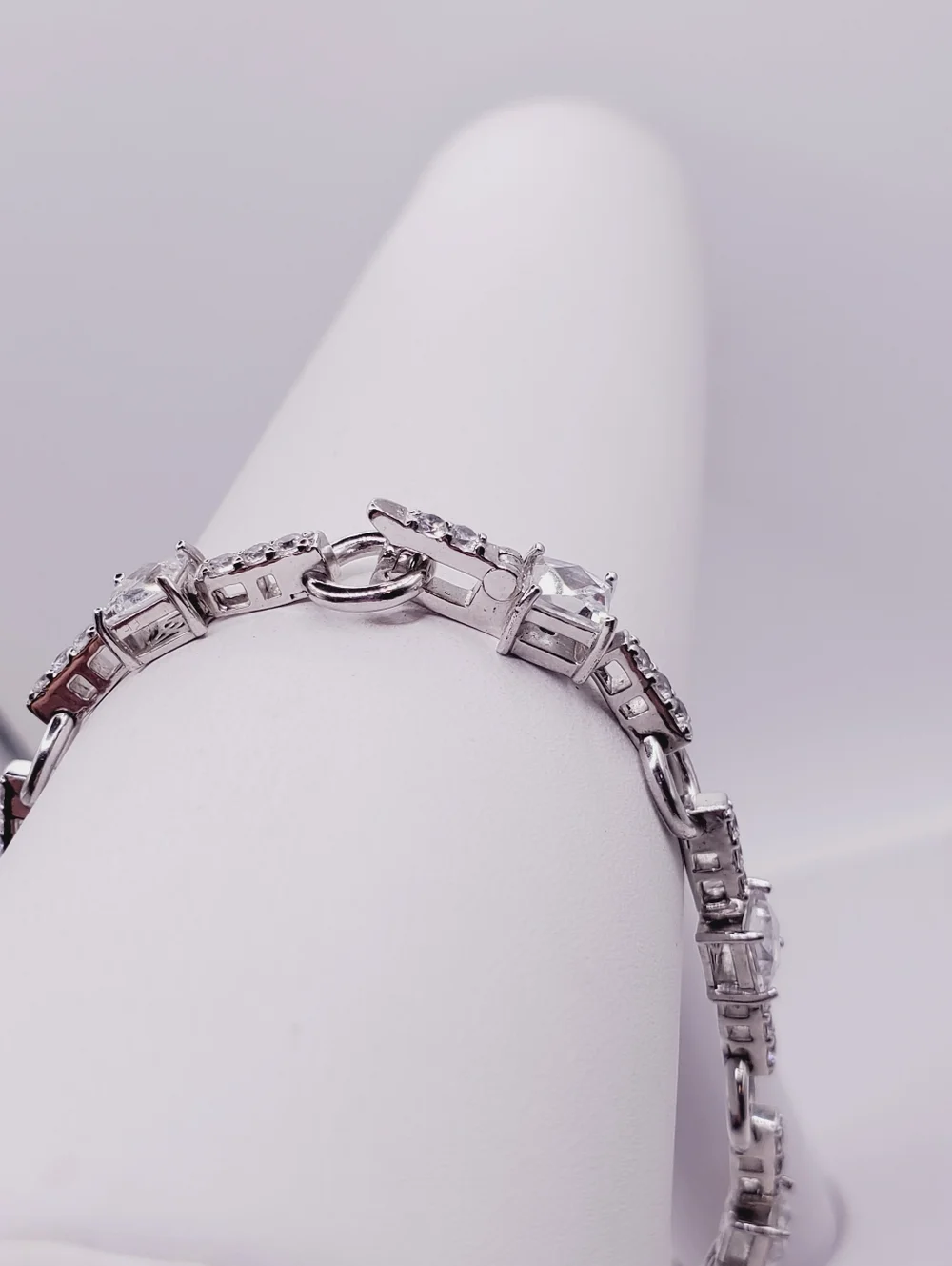 925 Sterling Silver Circle Link Bracelet